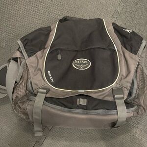 Osprey Astro Bag ReSource Series Black Gravel Gray Messenger Laptop Work Bag
